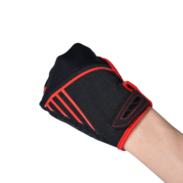 TD® Une paire de gants de bowling sports de plein air gants de fitness antidérapants en silicone de paume sans doigts X / XL